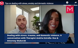Tips On Dealing With Stress, Anxiety And Domestic Violence