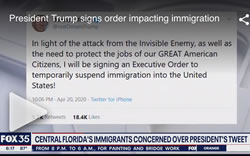 Trump's Tweet To Suspend Immigration Creates Concern For Florida's Immigrant Population