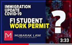 Work Permit possible for F1 Students during Corona Virus (COVID-19) Pandemic